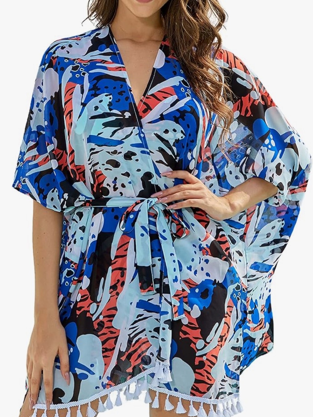 Graffiti Print Apparel - Multi Color